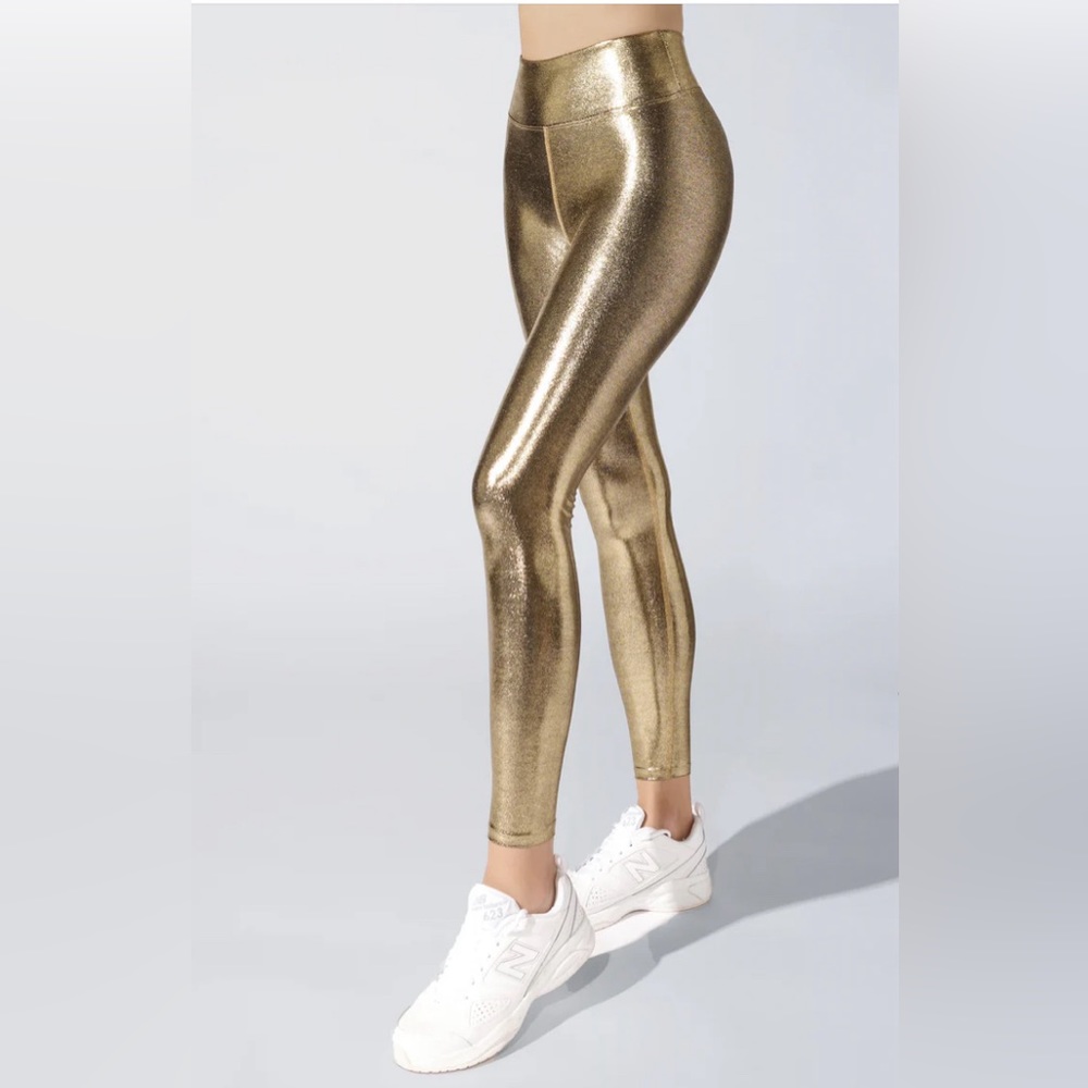 Heroine Sport gold leggings size S